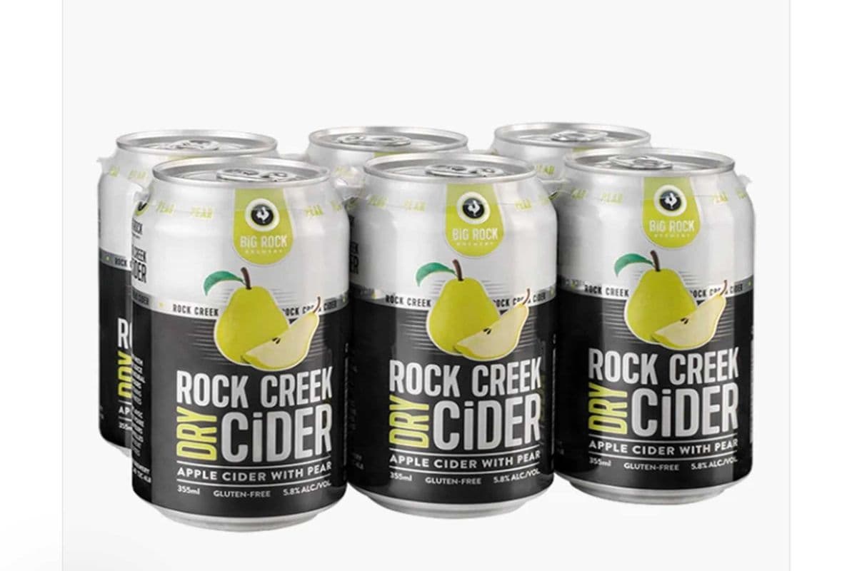 ROCK CREEK CIDER PEAR (6 x 355ML)