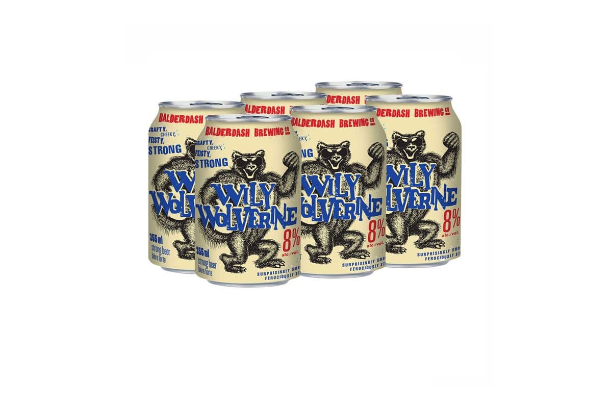 Wily Wolverine Strong 6pk (6 x 6 x 355 ml)