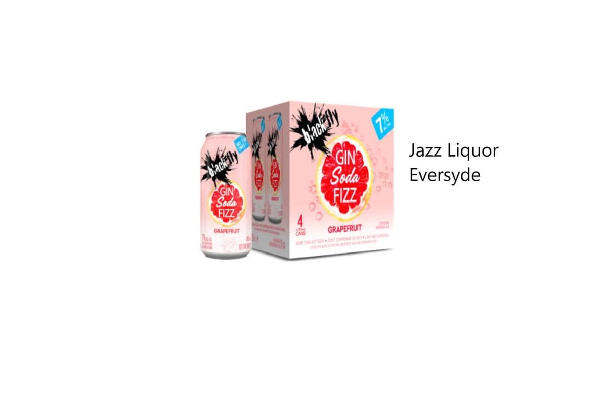 BLACK FLY GRAPEFRUIT GIN SODA FIZZ CANS (1 x 355ML)