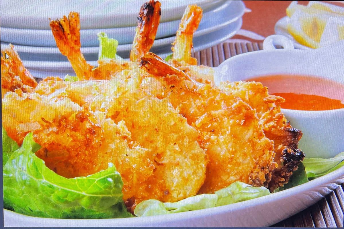 Breaded Coconut Butterfly Shrimp