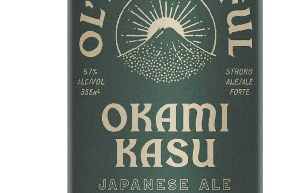 Okami Kasu Japanese Ale (6 x 355 ml Cans)