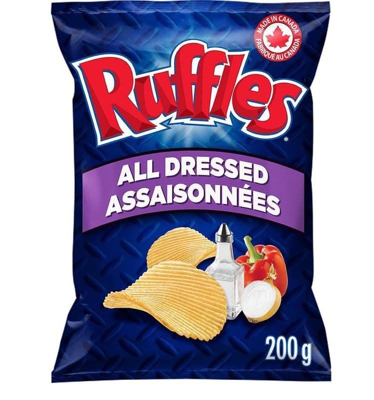 Large Ruffles All Dressed (200 g)