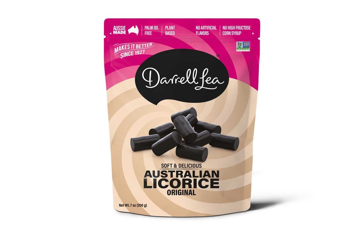 Darrel Lea - Black Licorice (200G)