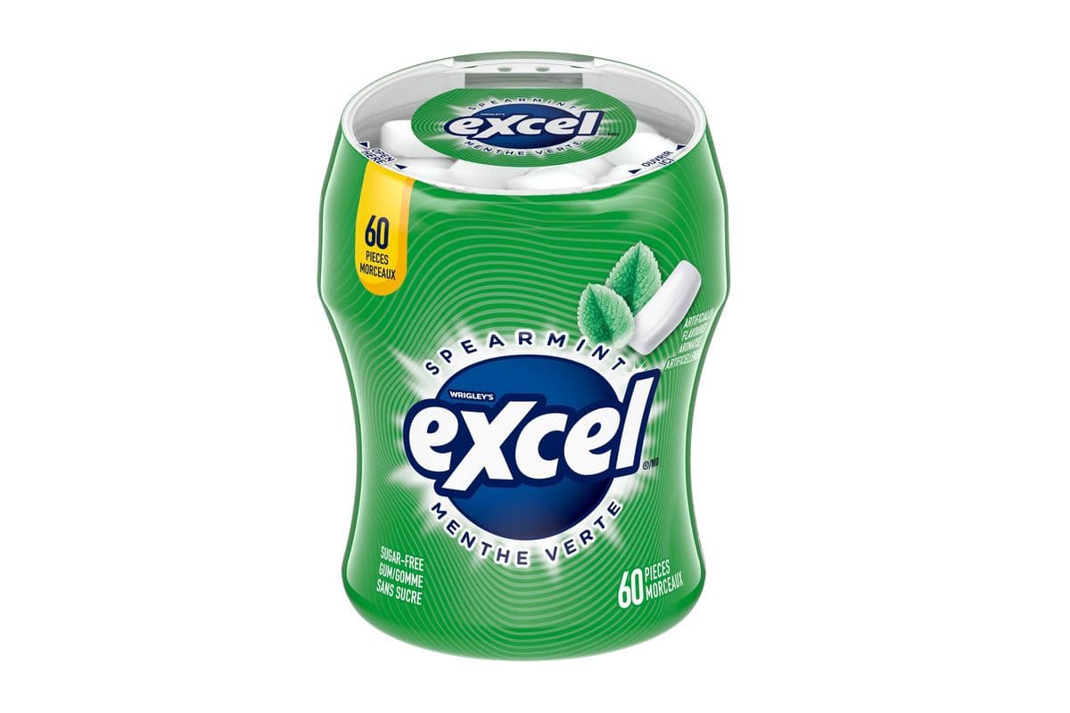 Excel Menthe verte (60ct) 77226 / Excel Spearmint (60ct) 77226