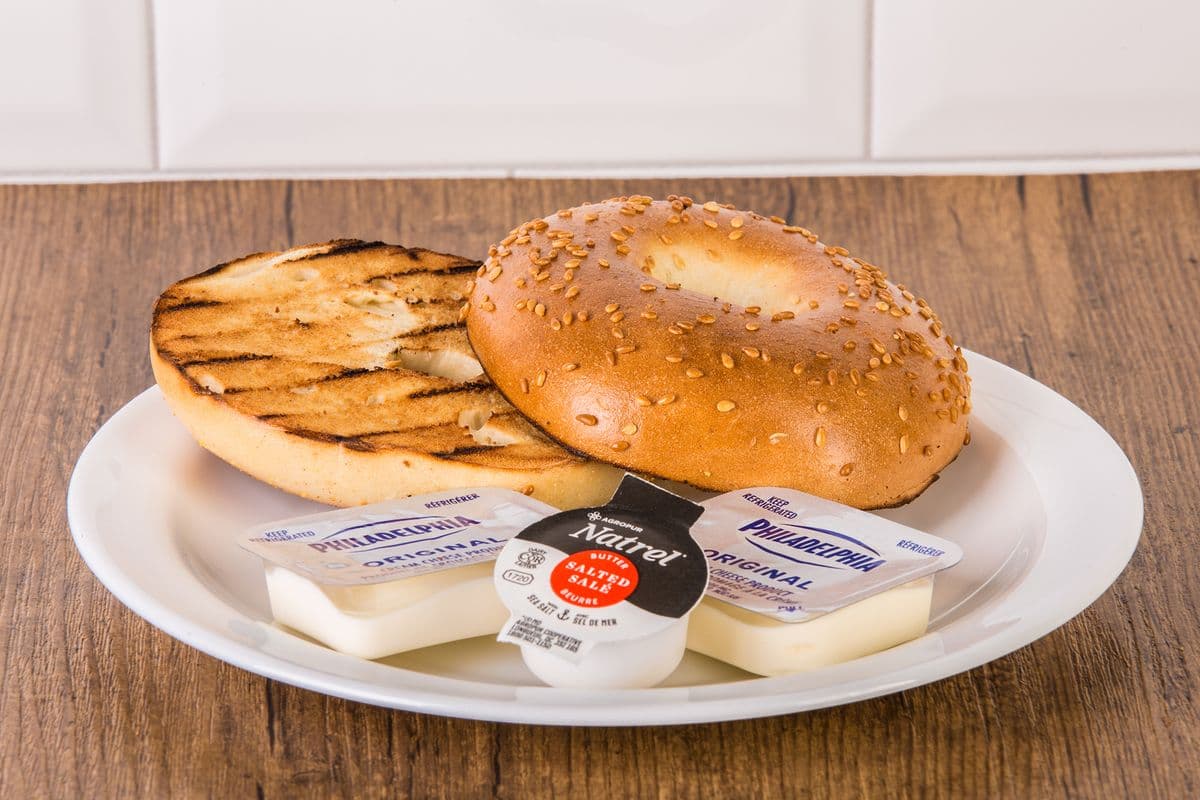 Bagel fromage à la crème / Bagel with Cream Cheese