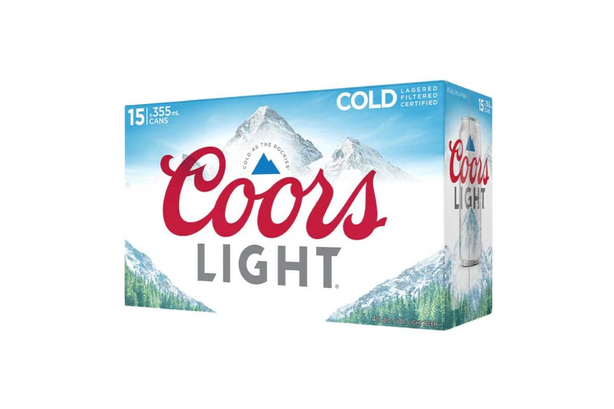 Coors Light (15 x 355 ml Cans)
