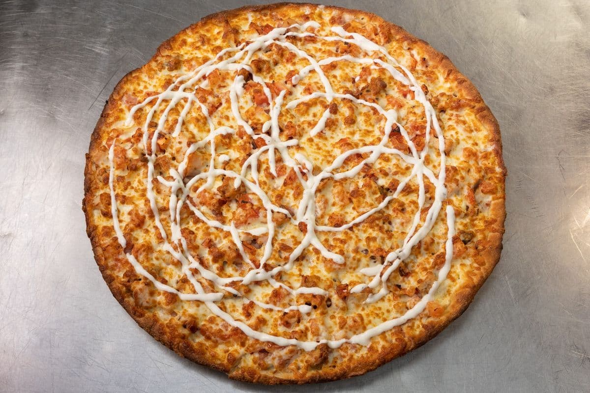 14. Small Chicken Bacon Ranch Pizza