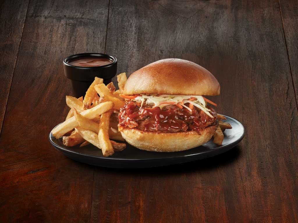 Smoky BBQ Rib Sandwich