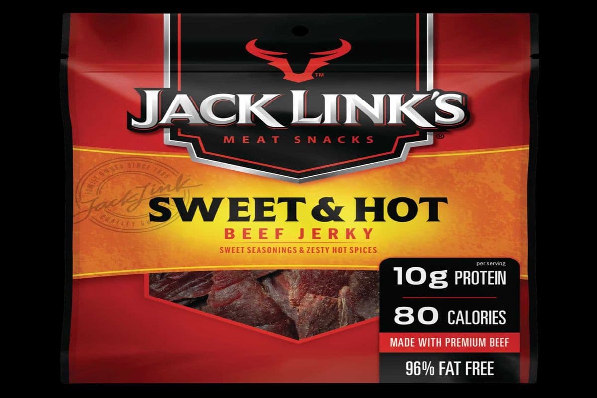 JACK LINK'S SWEET&HOT BEEF JERKY (80G) (90 Cal)