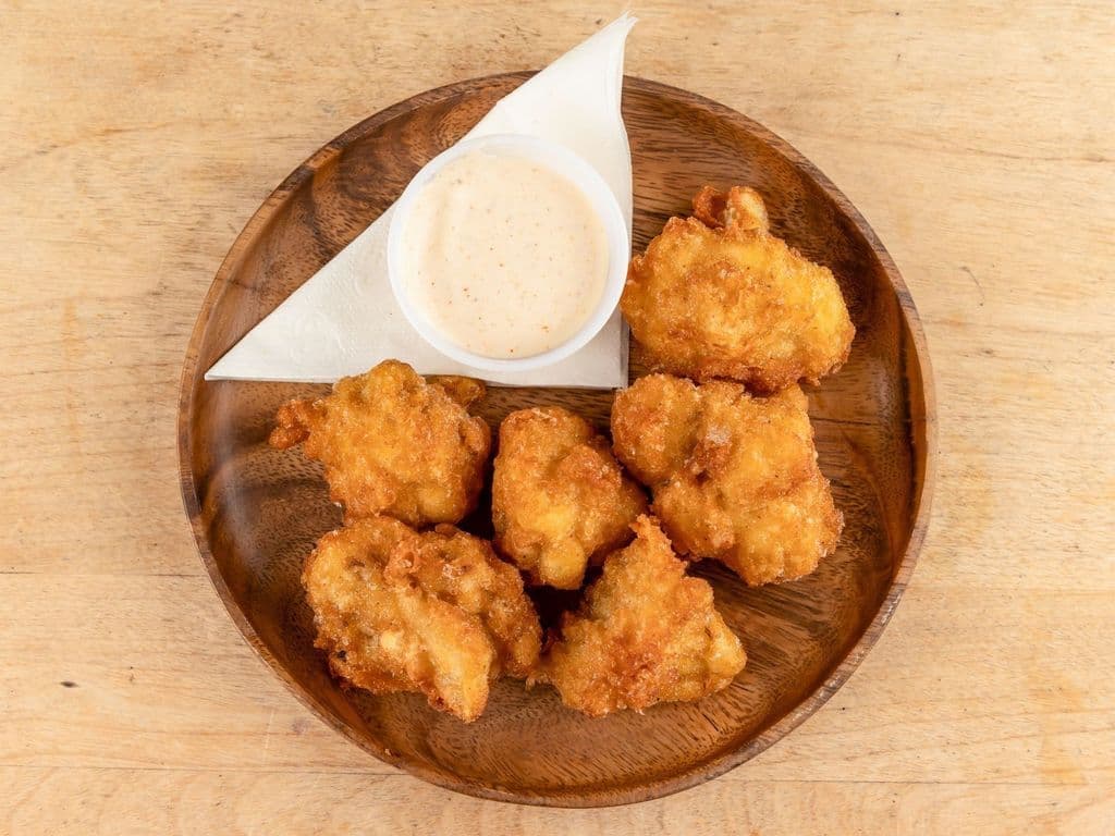 Deep-Fried Cauliflower Bites