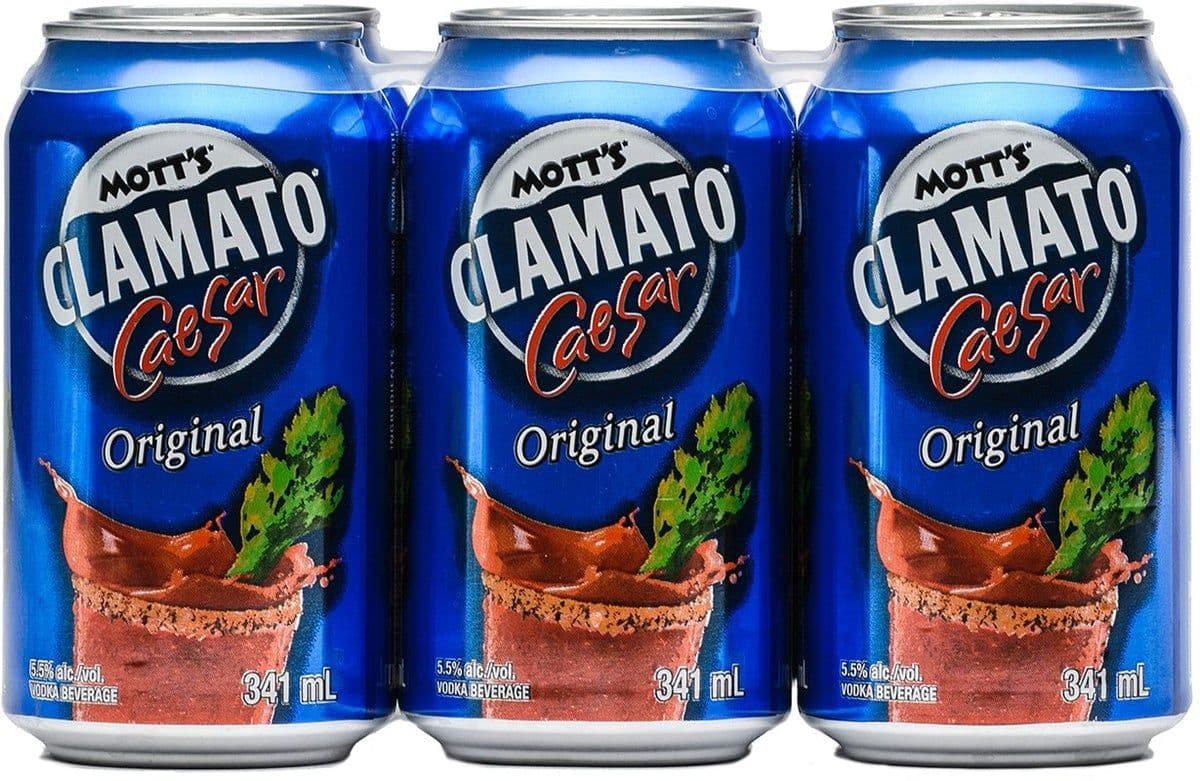 Mott's Clamato Caesar *$1.50 OFF!* (6 x 341 ml)