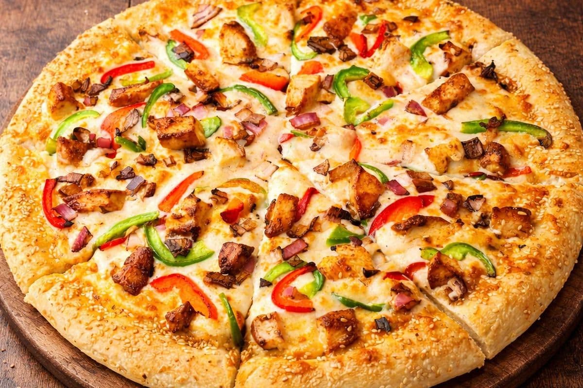 7. Buffalo Chicken Pizza -8" Mini