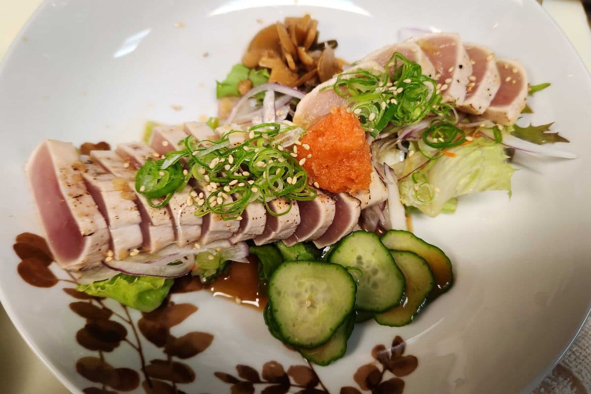 Tuna Tataki Sashimi