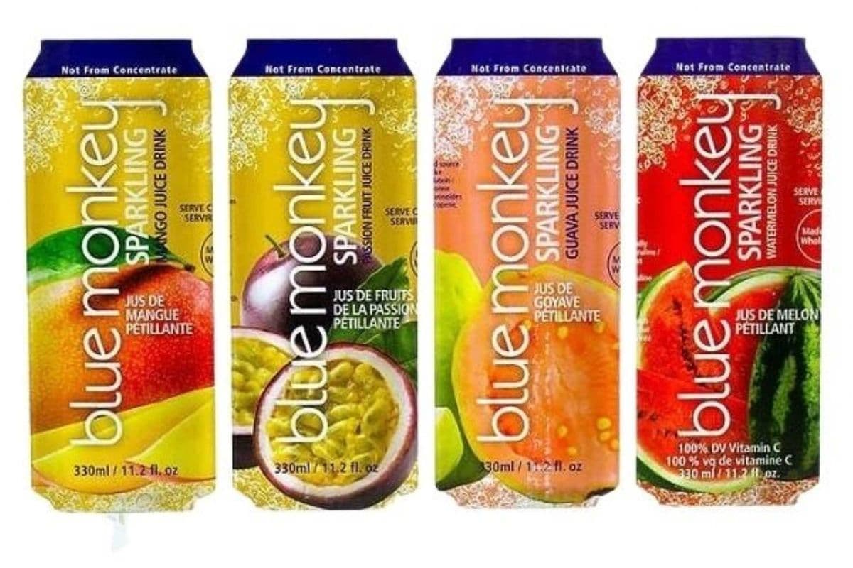 Blue Monkey Sparkling Drink (330 ml) (140 Cal)