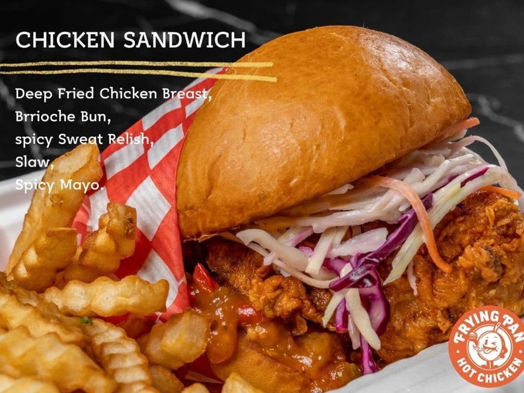 HOT CHICKEN SANDWICH