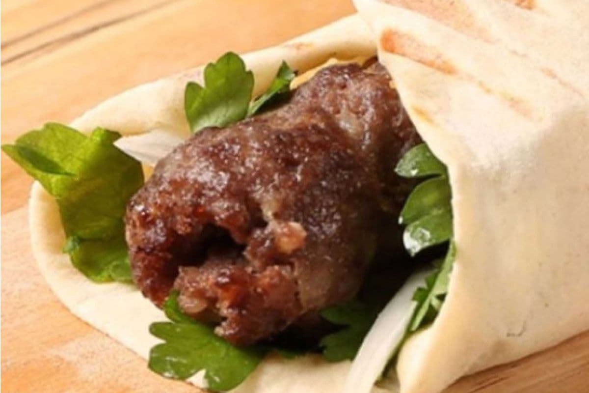 Beef Seekh Kebab Wrap