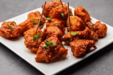 Spicy Schezwan Soya Chaap(Dry)