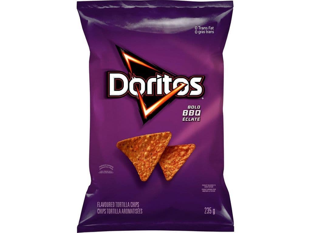 Doritos Bold BBQ Tangy Barbecue Corn Chips 235g