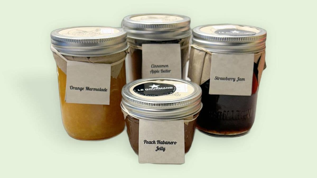 Jam bottle (flavored)