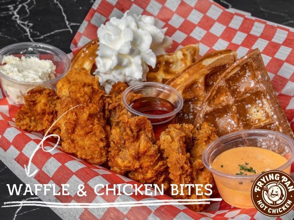 WAFFLES & CHICKEN BITES