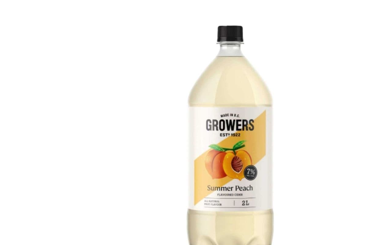 Growers Peach 2 LITRE (1 x 2L)