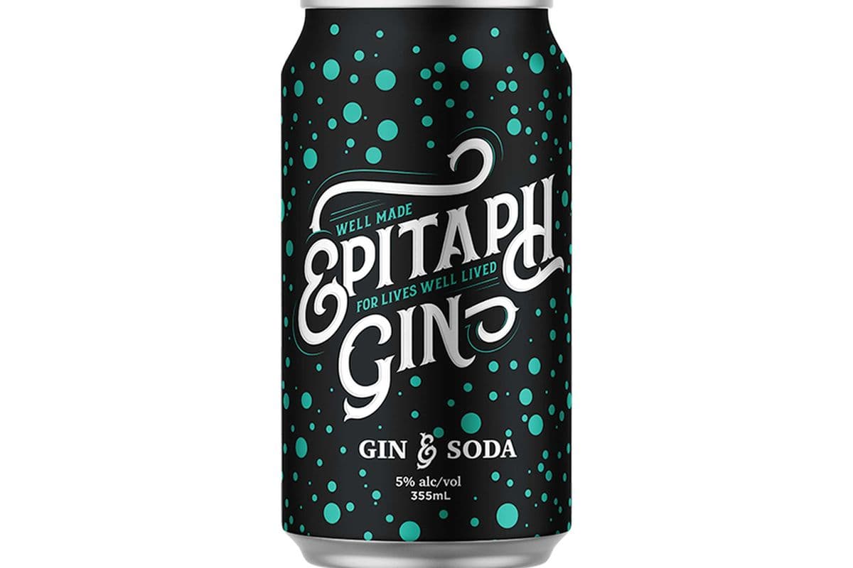 Single Epitaph Gin and Soda (1 x 355ml Can)