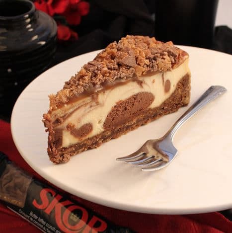 High End Skor Cheesecake (1 Slice)