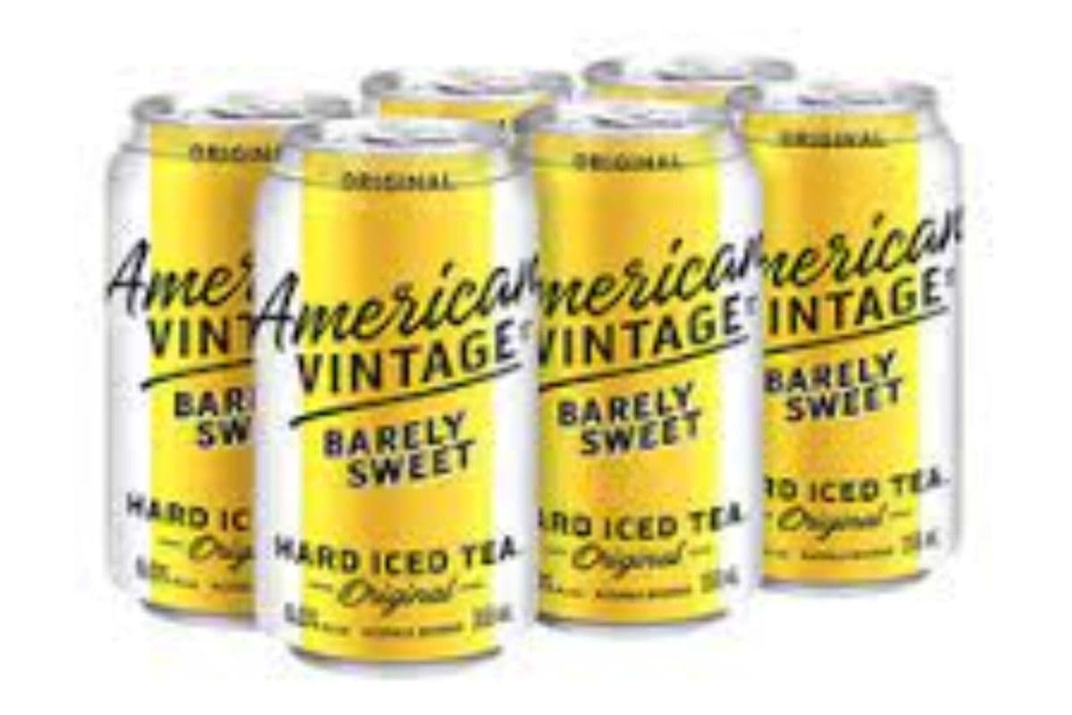 American Vintage Hard Iced Tea (6 x 355Ml Cans)