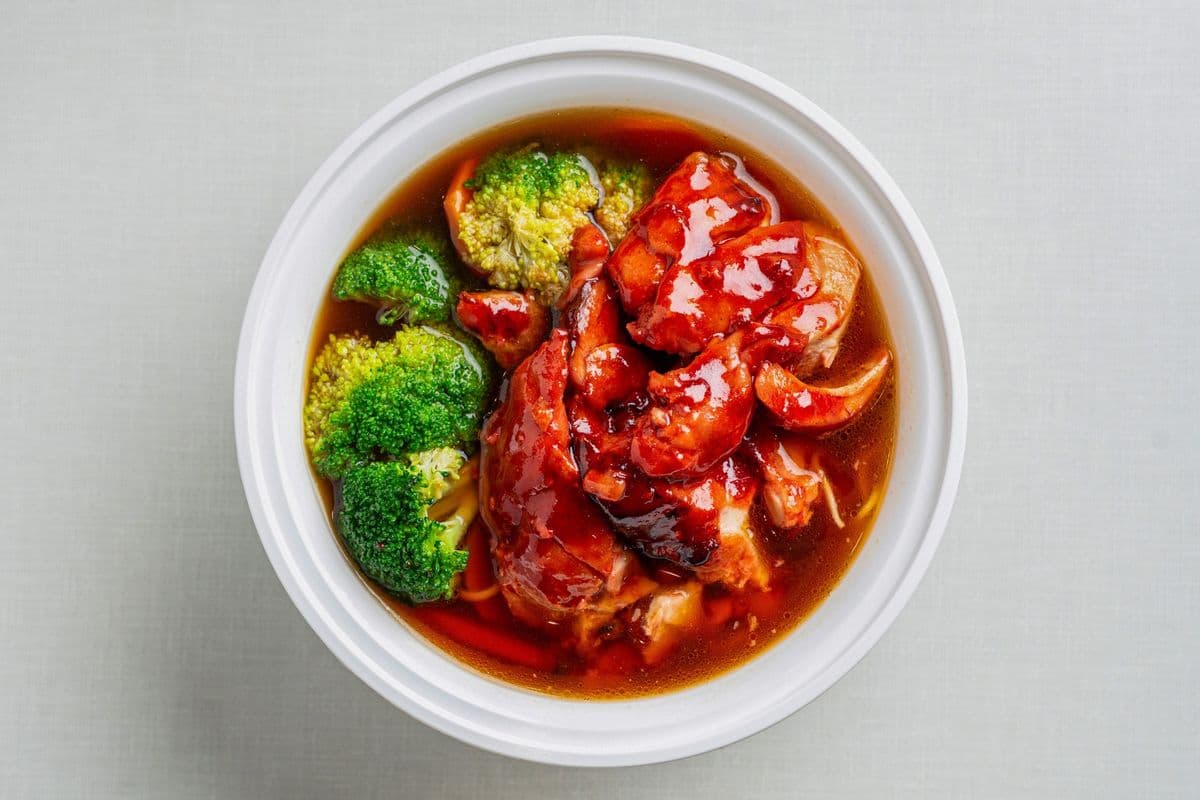 BBQ Chicken Noodle Soup