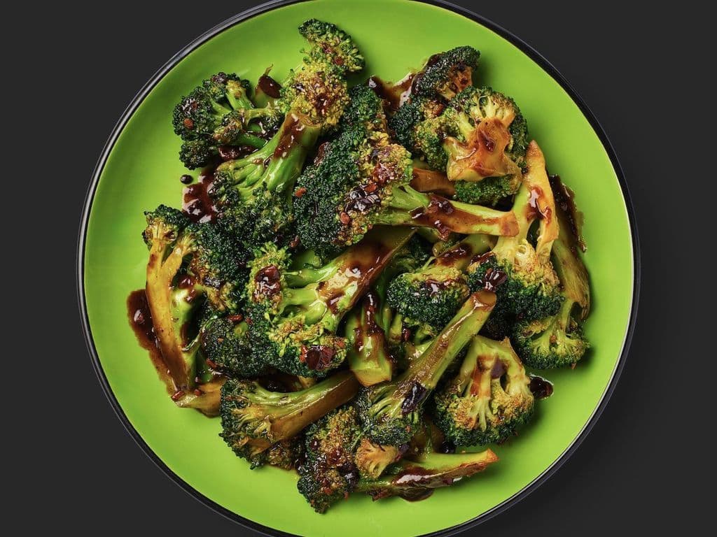 Broccoli & Black Bean Sauce