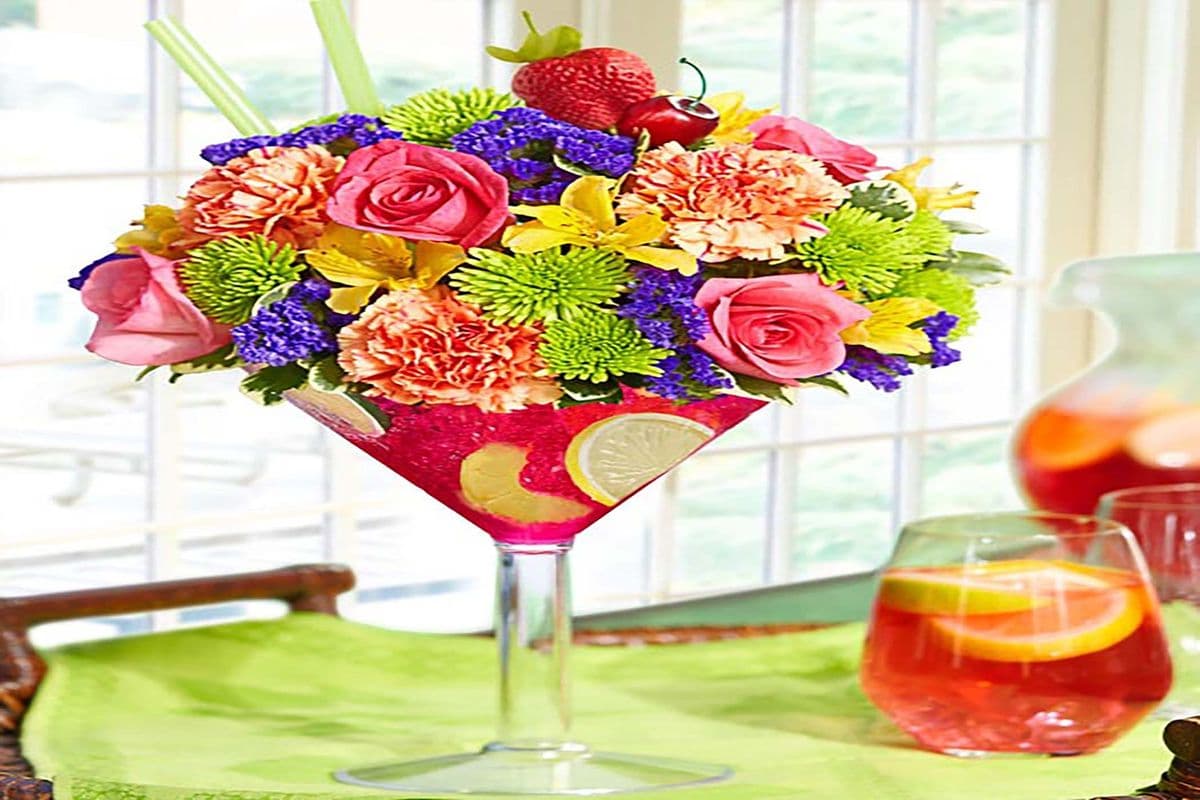 Large - Tropical - Sangria