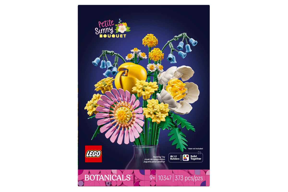 LEGO Botanicals Petite Sunny Bouquet Flower Decor Set (10347)