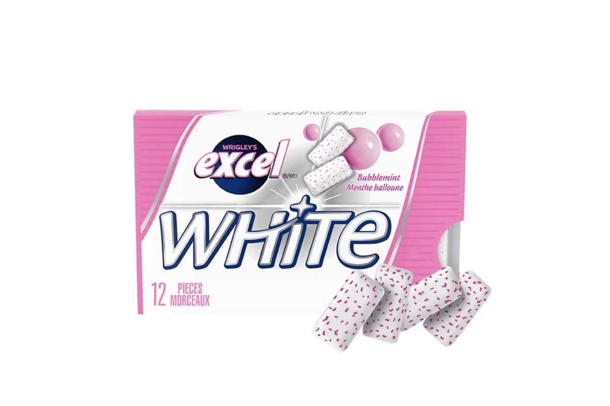 Excel White Bubblemint (12 ct)