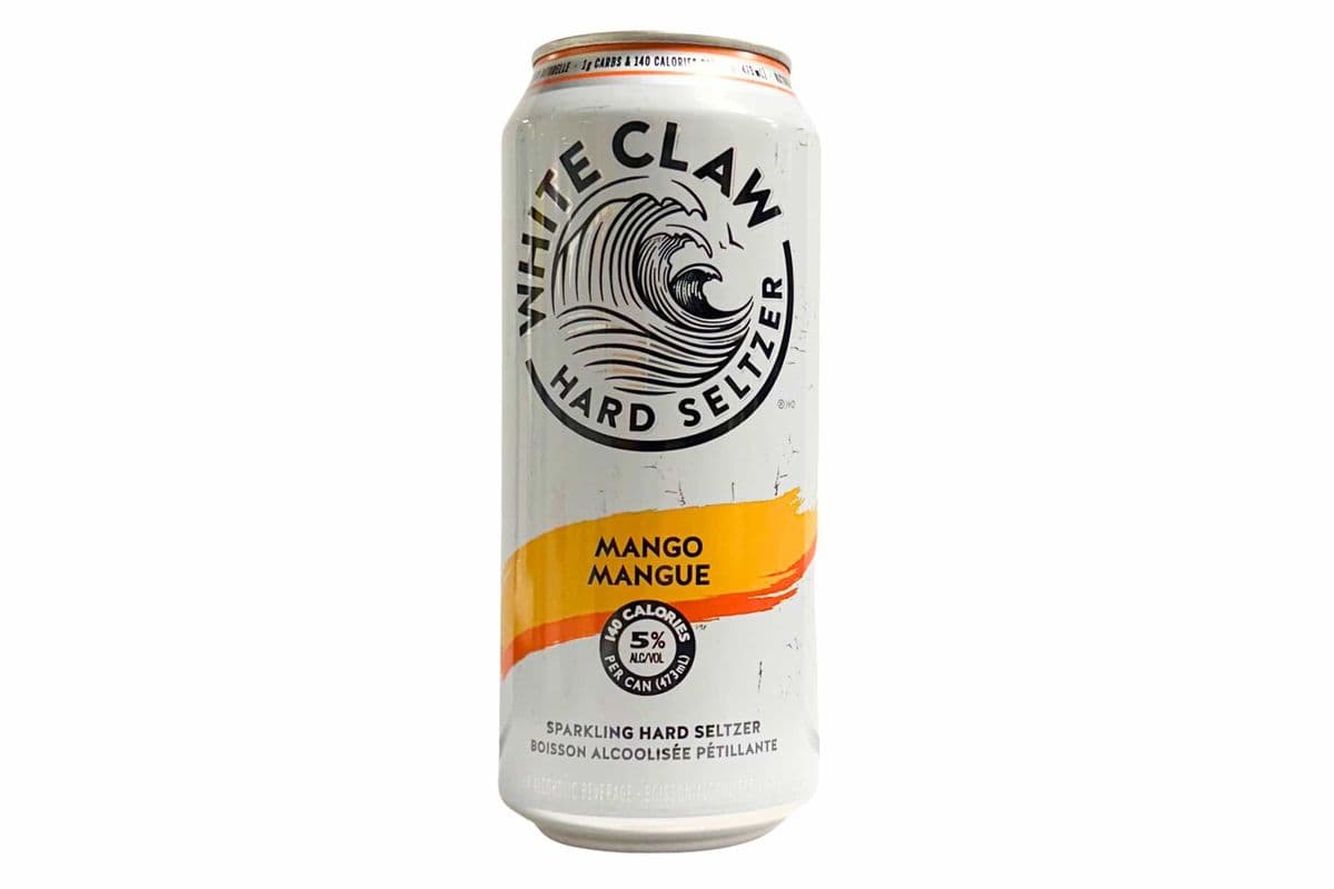 White Claw Hard Seltzer Mango (1 x 473mL)