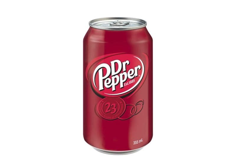 Can of Dr. Pepper