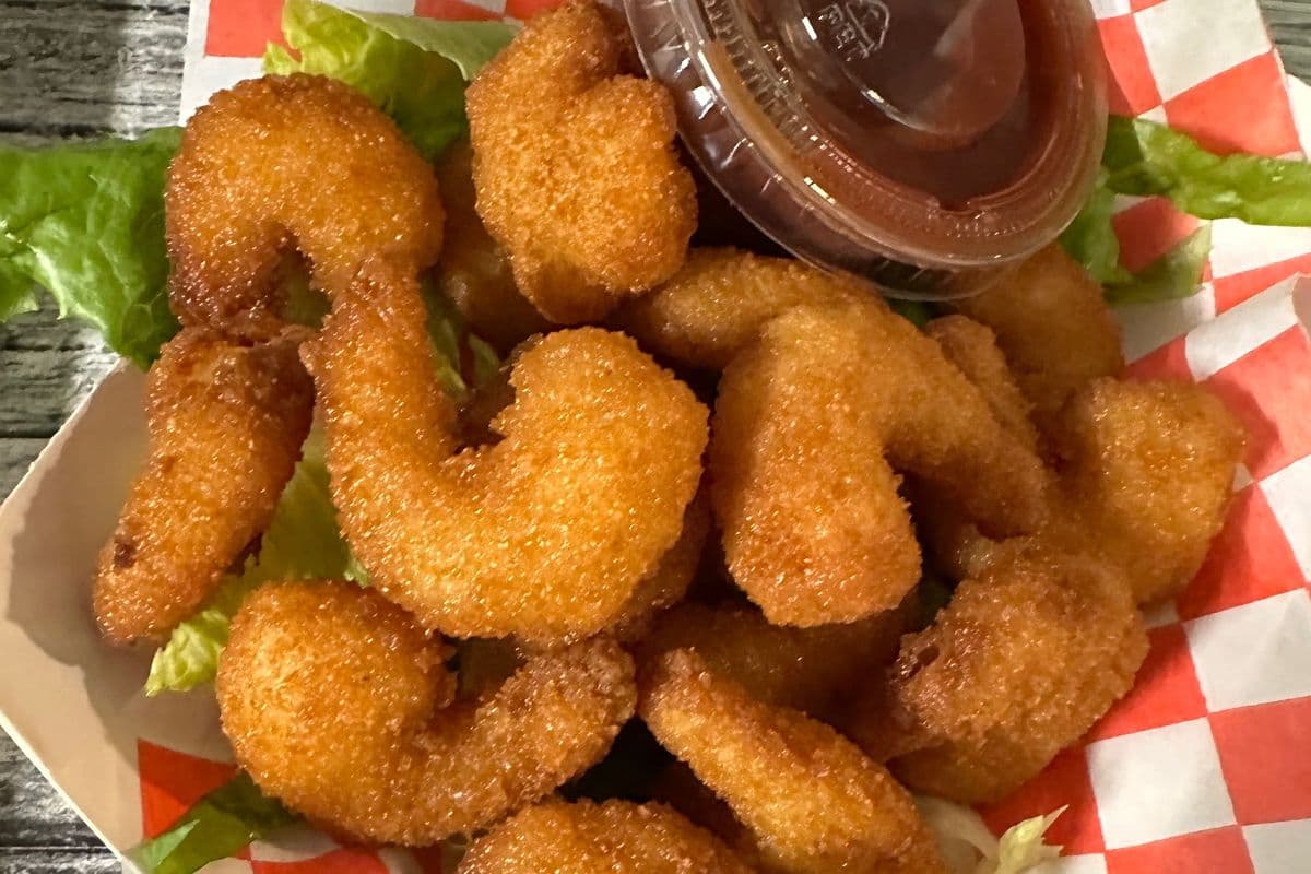 Popcorn Shrimp w/ Cocktail Sauce