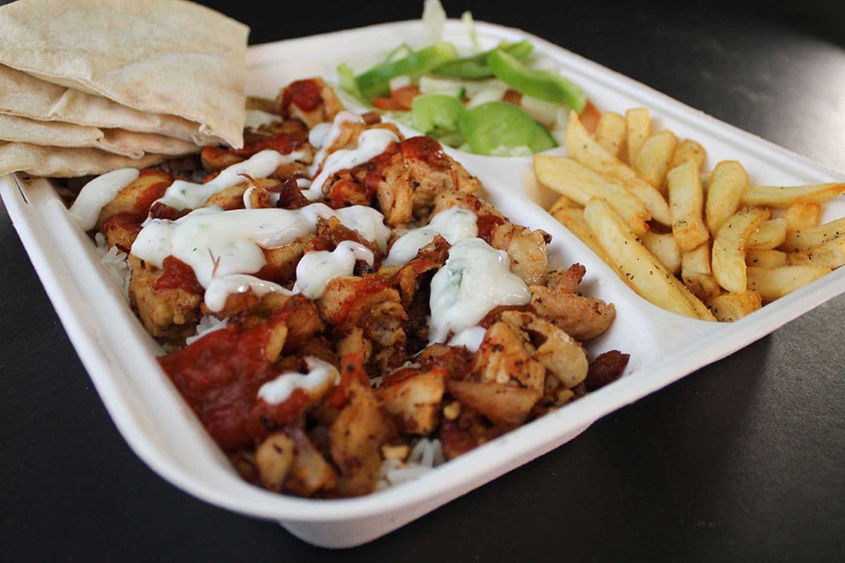 Chicken Donair Plate