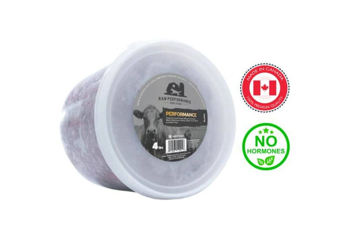 Raw Performance - Performance Blend Raw Dog Food (4 lbs)