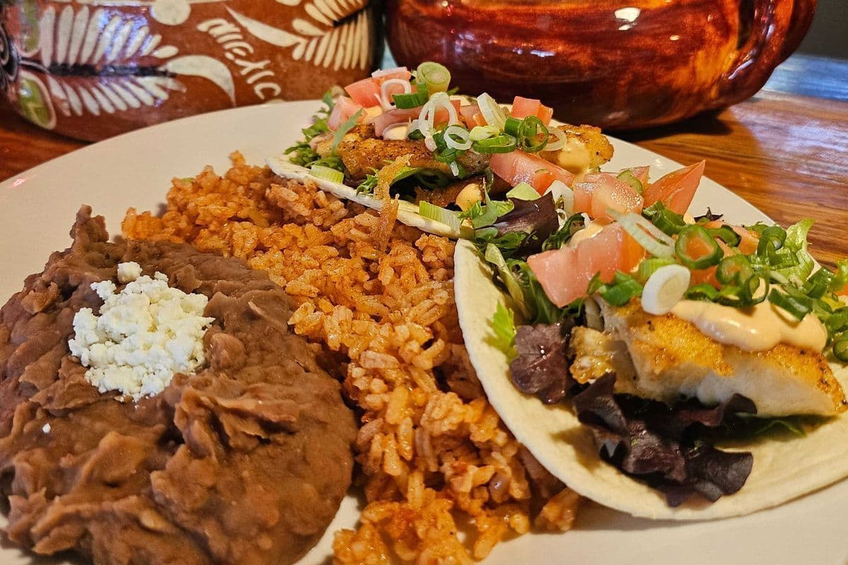Rockfish Taco Plate