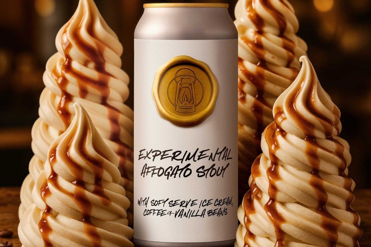 Experimental Affagato Stout (Soft Serve, Coffee and Vanilla Stout) (1 x 473 ml)