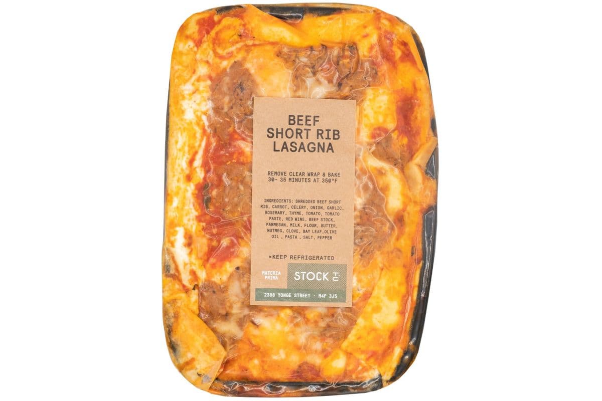 Beef Short Rib Lasagna - Large (1.1 Kg)