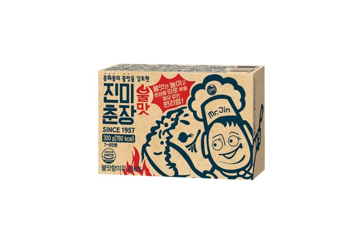 JINMI CHUNJANG BLACK BEAN SAUCE - SMOKEY FLAVOUR (300G)
