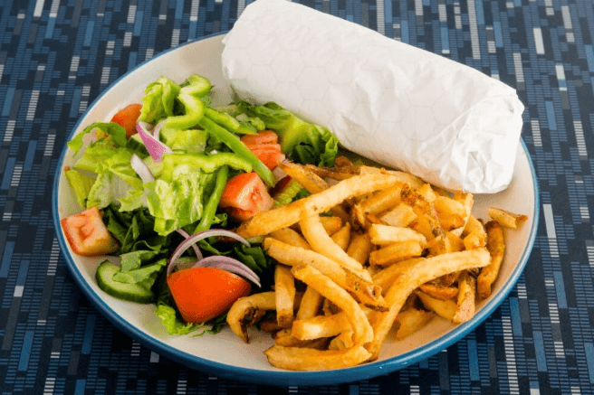 Chicken Pita Dinner