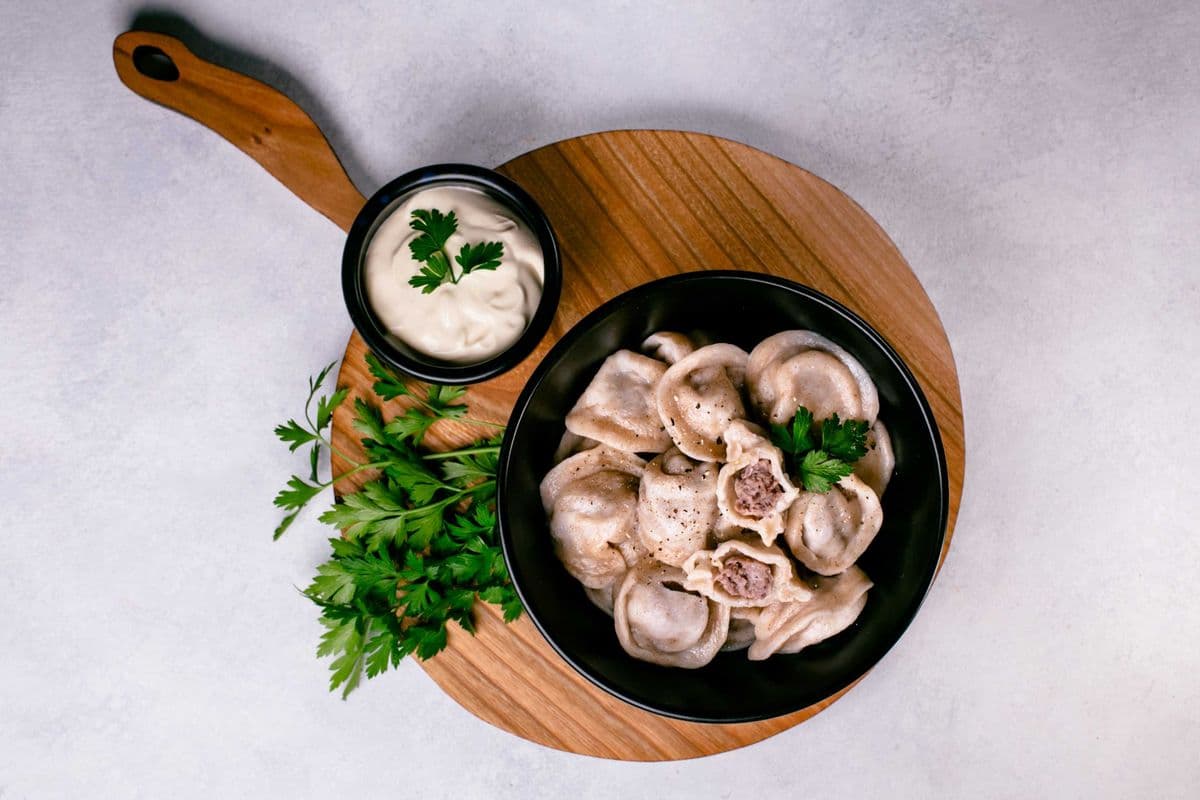FROZEN Pork and Beef Dumplings (48 pcs)