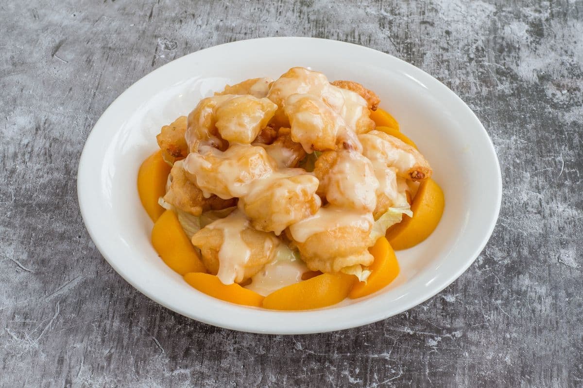 28. Peaches and Shrimp