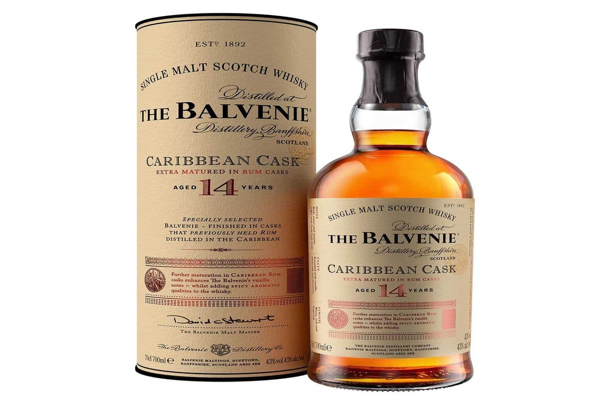 BALVEINIE CARIBBEAN CASK 14 YR 750 ML (1 x 750ML)