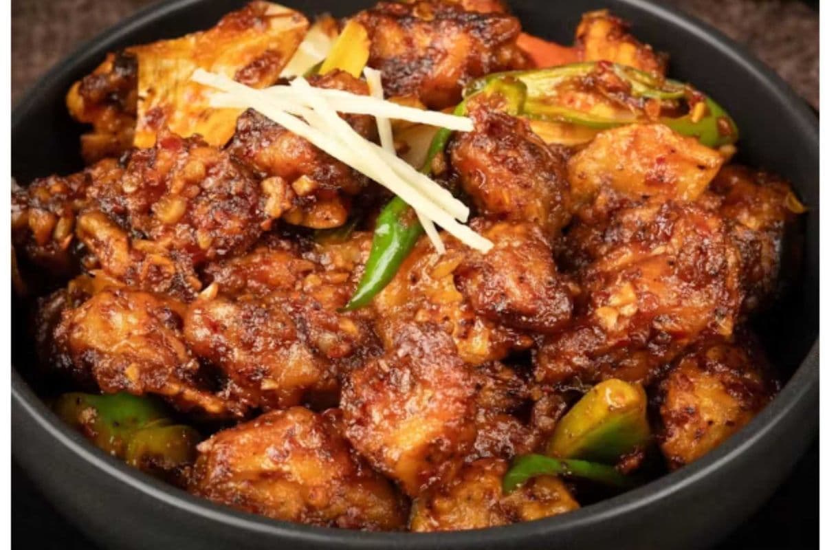 Chilli Mushroom Dry