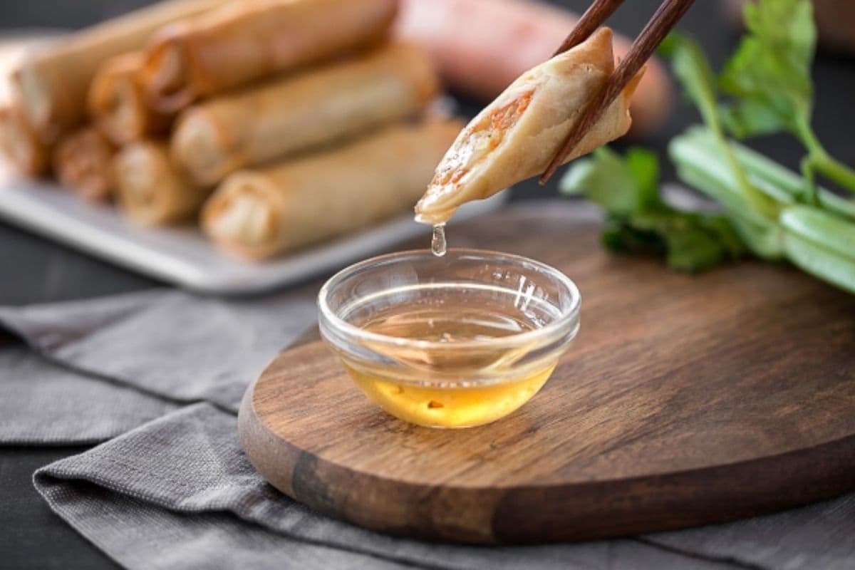 Crispy Vegetable Spring Roll (1 pc)
