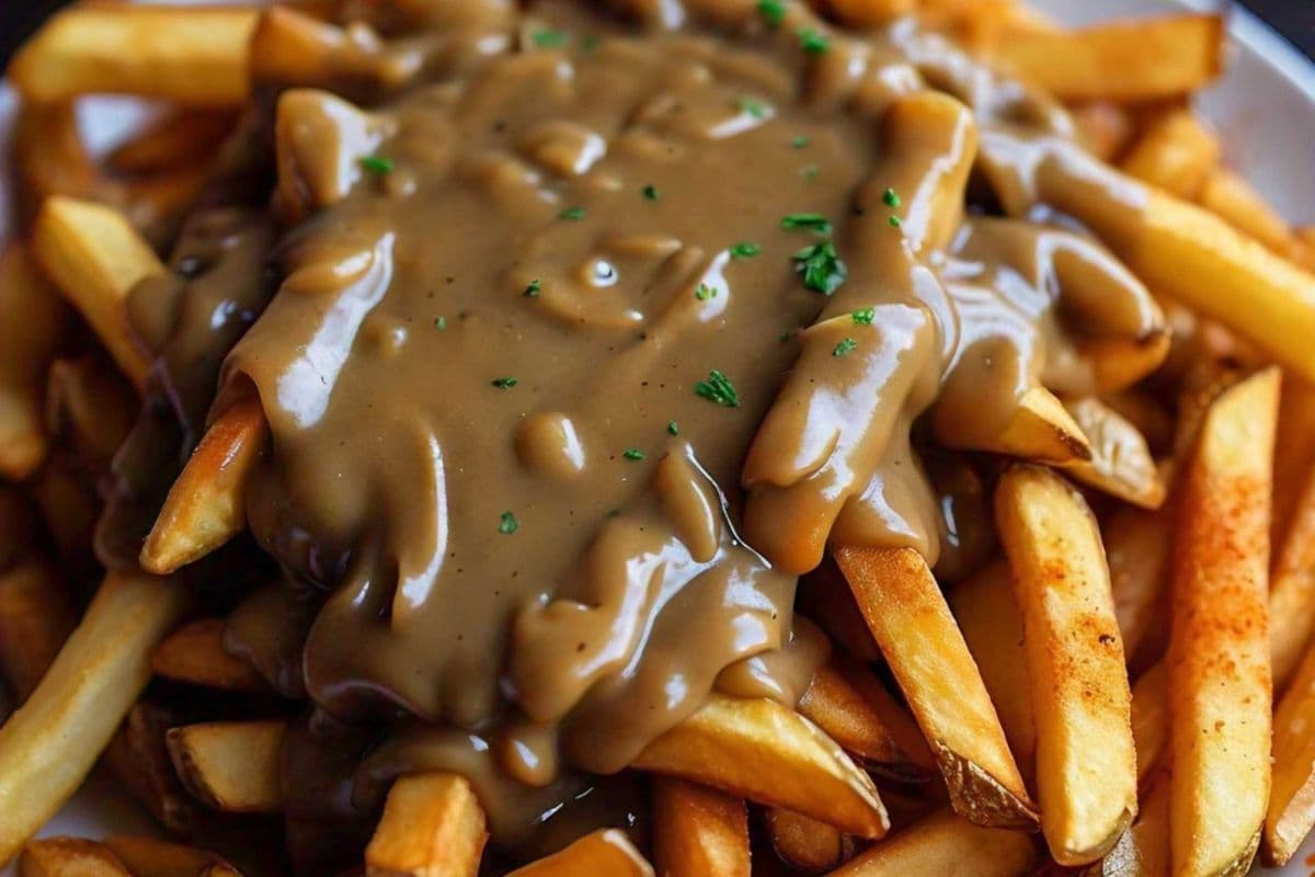 Fries and Gravy on side