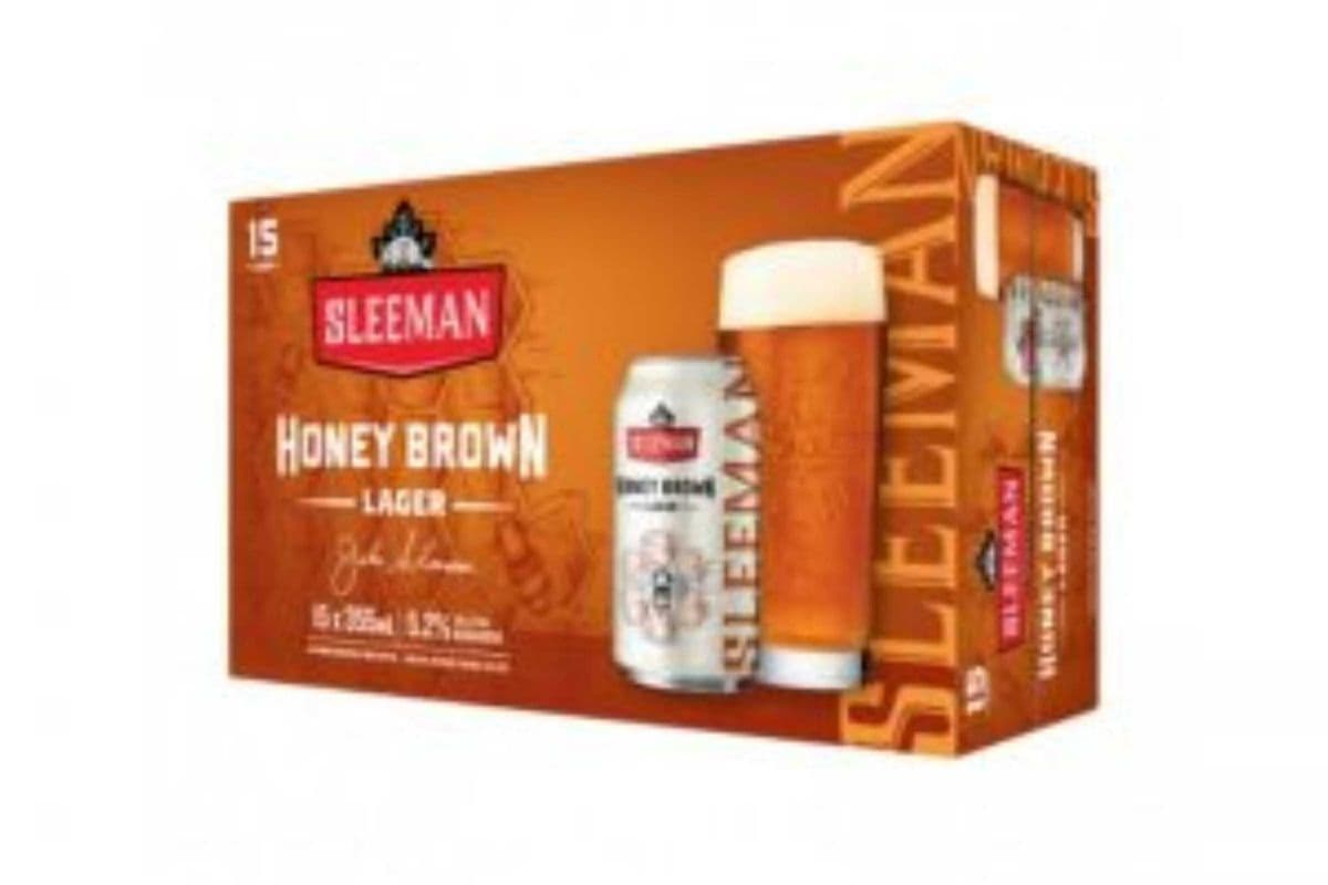 Sleeman Honey Brown (15 x 355 ml Cans)